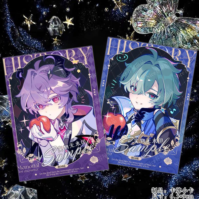 Genshin Impact / Lohen / Durin / Lohen Durin Quạt Durin Hàng Hóa Photocard Trang Trí Bộ Sưu Tập Đồ T