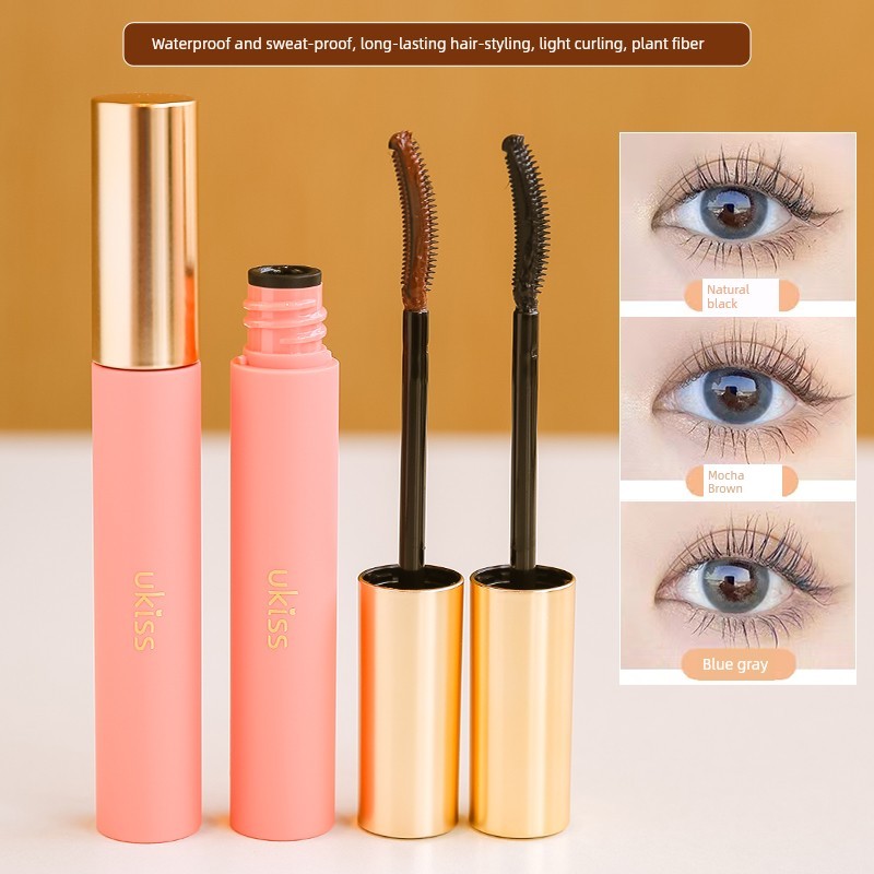 mascara mascara lông mày Ukiss ukiss Lông Mi Primer Tạo Kiểu Áo Mưa Lỏng Mascara Chống Thấm Nước Dài