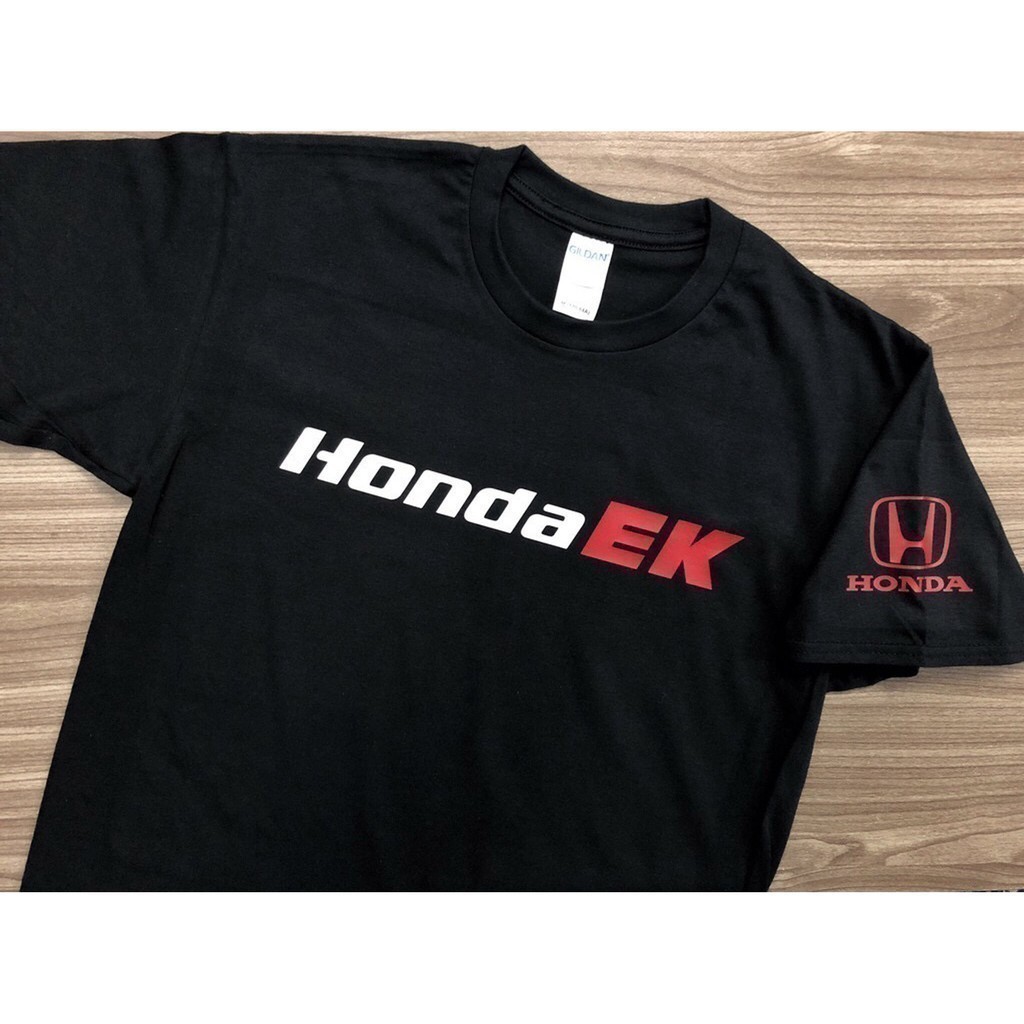 2026 thời trang Honda Civic EK EK4 EK4D Squad 4 Door D1 (Áo thun đen)