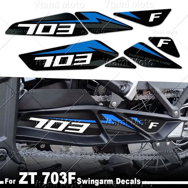 Xe Máy Xoay Cánh Tay Miếng Dán Xoay Trục Bảo Vệ Đề Can Cho Zontes 703F 703 F ZT 703F 2025