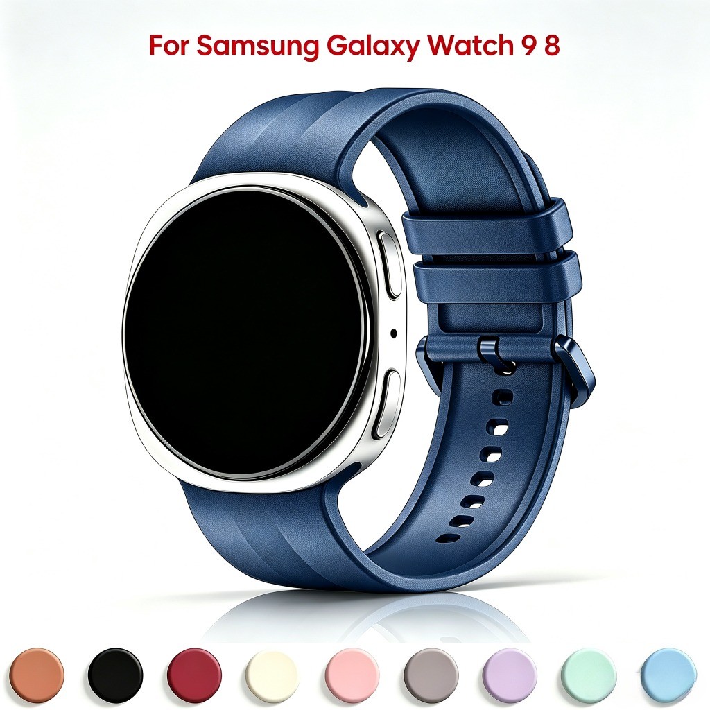 Dây đeo thể thao silicon mềm cho Samsung Galaxy Watch 9 40 44mm Galaxy 8class 46mm