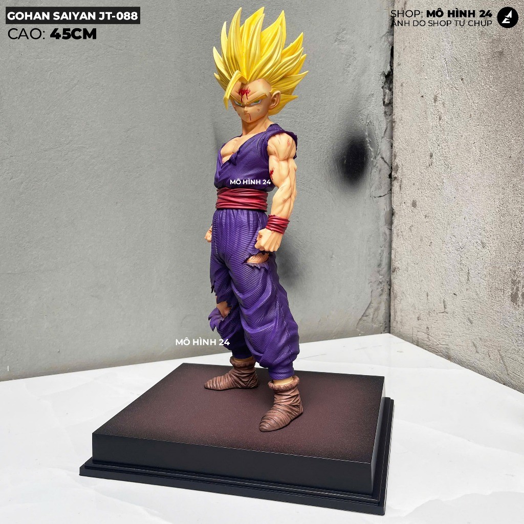 Mô Hình cao cấp Mô hình trang trí Gohan ssj2 jt studio JT-088 cao 45cm đồ chơi gohan ssj2 super saiy
