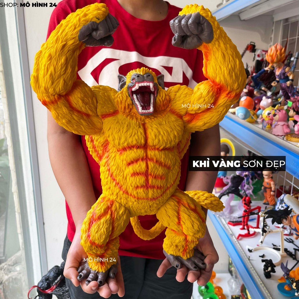 [FLASH SALE] Mô hình khỉ vàng khổng lồ Oozaru trong Dragon ball super saiyan huyền thoại Legend goku