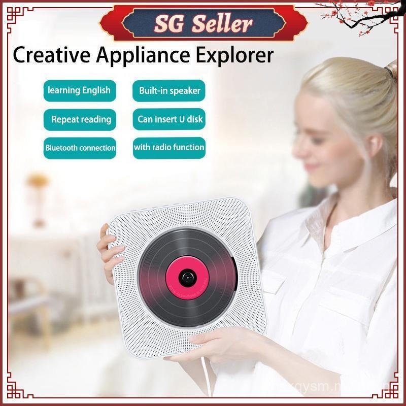 [SẴN SÀNG] Album CD Player Treo Tường Nhà Máy Nghe Nhạc CD Di Động Walkman Stereo DKDO