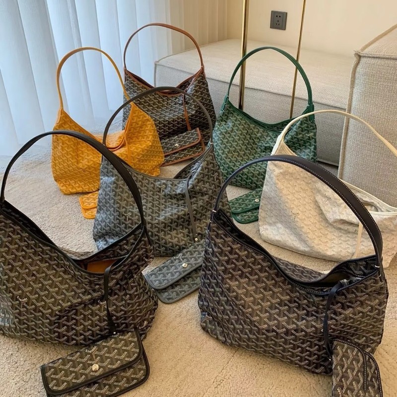 Goyard Túi Nữ Goyard Goyard hobo Túi Dung Tích Lớn Trẻ Em Mẹ Túi Tote Túi Da Thật Túi Đeo Vai Di Độn