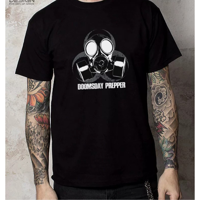 Phong Cách Mới Cotton Nguyên Chất Doomsday Survival Crazy Gas Mask Biohazard Chiến Tranh Hạt Nhân Zo
