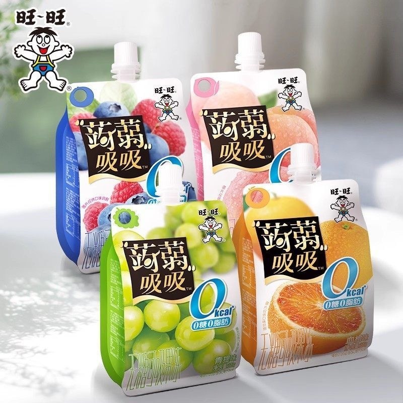 Kẹo Thạch 0 Calo 0 Đường 0 Béo Want Want 120g Giải Khát Cho Trẻ Em, Ăn Vặt Tiện Lợi