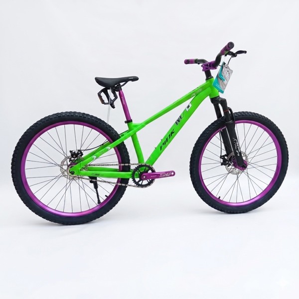Xe đạp MTB Dirt Jump PINK DS200 khung thép bánh 26 inchs