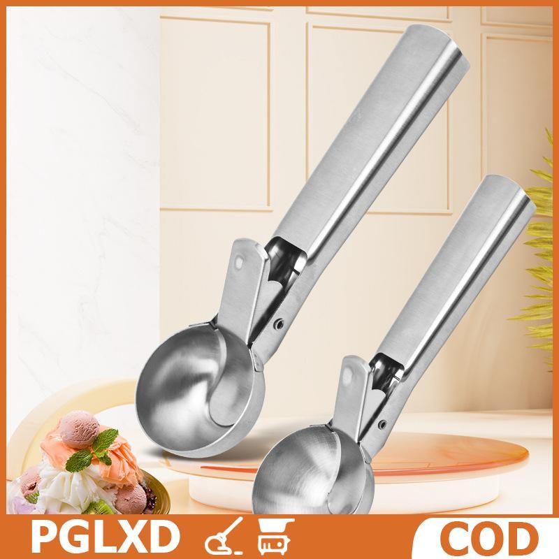 Ice Cream Scoops thép không gỉ Ice Cream Digger không dính trái cây Ice ball maker dưa hấu Ice Cream