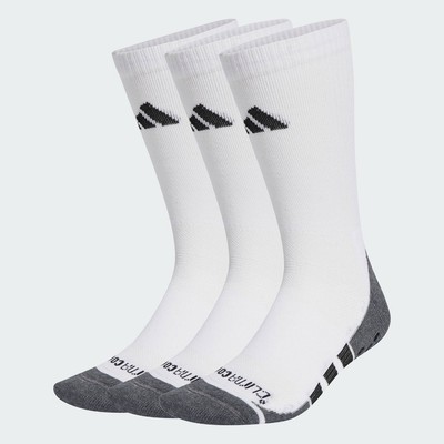 adidas Gym & Training Bộ 3 Đôi Tất Cổ Cao Lót Đệm Siêu Bám Performance CLIMACOOL Unisex trắng JD9572