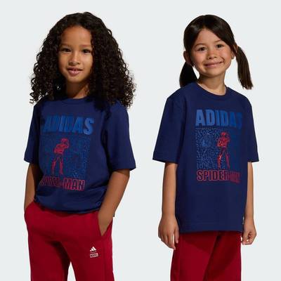 adidas Phong cách sống ÁO THUN ADIDAS MARVEL SPIDER-MAN Trẻ em Màu xanh da trời JZ7667