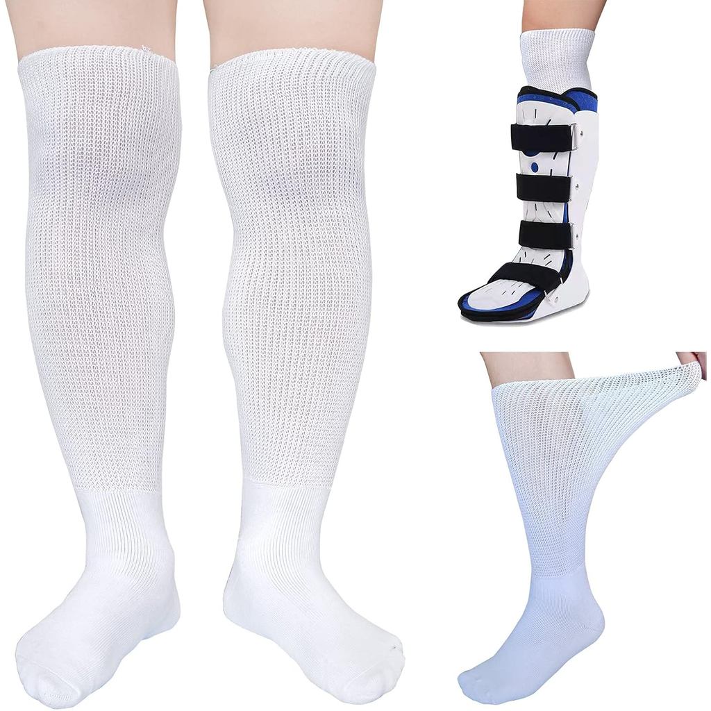 2 Đôi Tất Thay Thế Cho Air Cast Boot Walker Brace - Air Cam Walkers Gãy Chỉnh Hình Boot-Liner Cast S