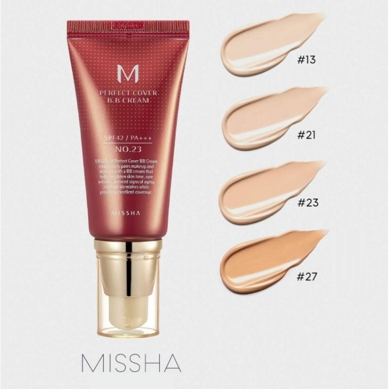 【 ♈ 】 Missha M Perfect Cover BB Cream Face