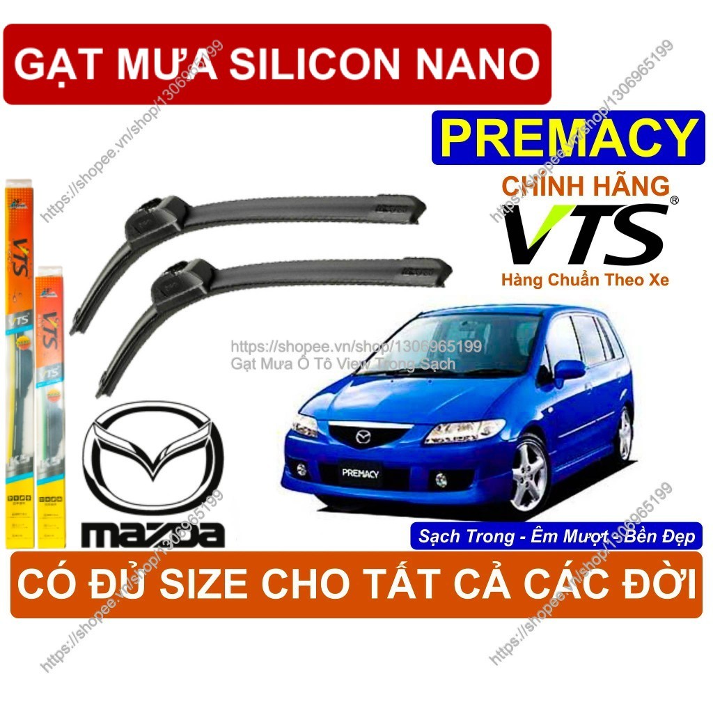 K5, Gạt Mưa Kính Lái Cao Cấp Mazda Premacy, Cặp G.ạt Mưa Kính Lái Mazda Premacy,  Mazda Premacy