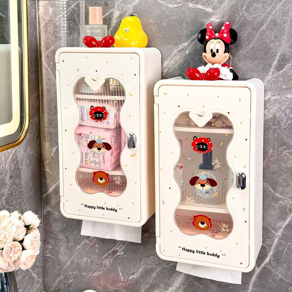 Tissue box and tissues12y New toilet storage products, bathroom storage box, towel rack, toilet pape