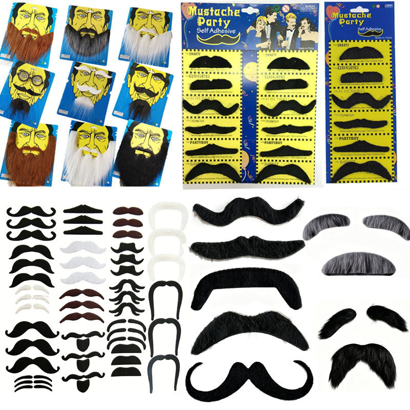 Halloween Dự Tiệc Cung Cấp Giả Râu Lớn Râu Giả Râu Giả Nhân Vật Râu Râu Đạo Cụ Hiệu Suất Mô Phỏng Râ