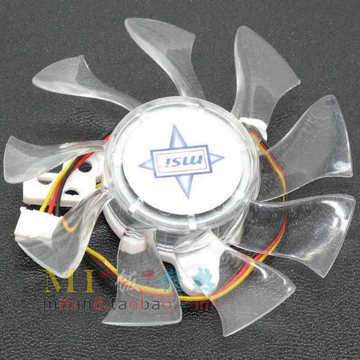 Quạt Card đồ họa MS 9800 9600 N240GT N250GTS-MD GTS240 GTS250 0,33A