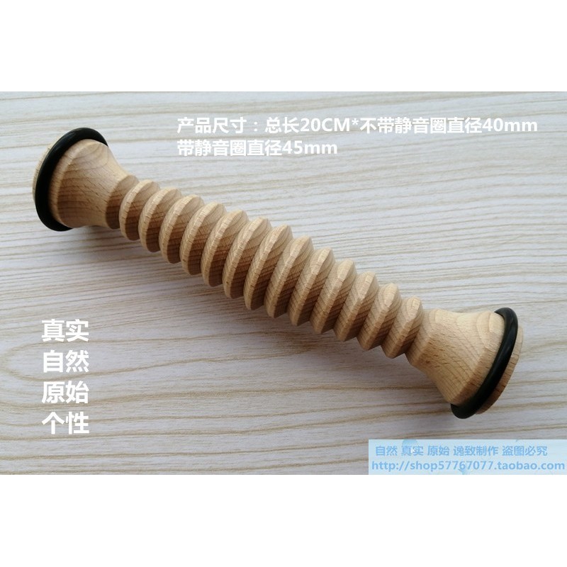 Rồng Thuyền Lễ Hội Beech Ballet Khiêu Vũ Chân Massage Con Lăn Gỗ Khiêu Vũ Massage Chân Gậy Gỗ Thư Gi