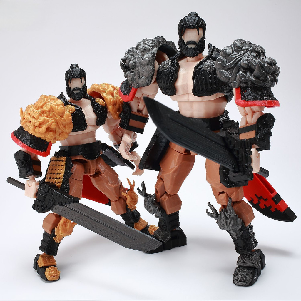 【Sẵn sàng】In 3D Cô đơn Shadow Swordsman Võ thuật Iwate Hình [Giới hạn độc quyền] Thời gian gặp rắc r