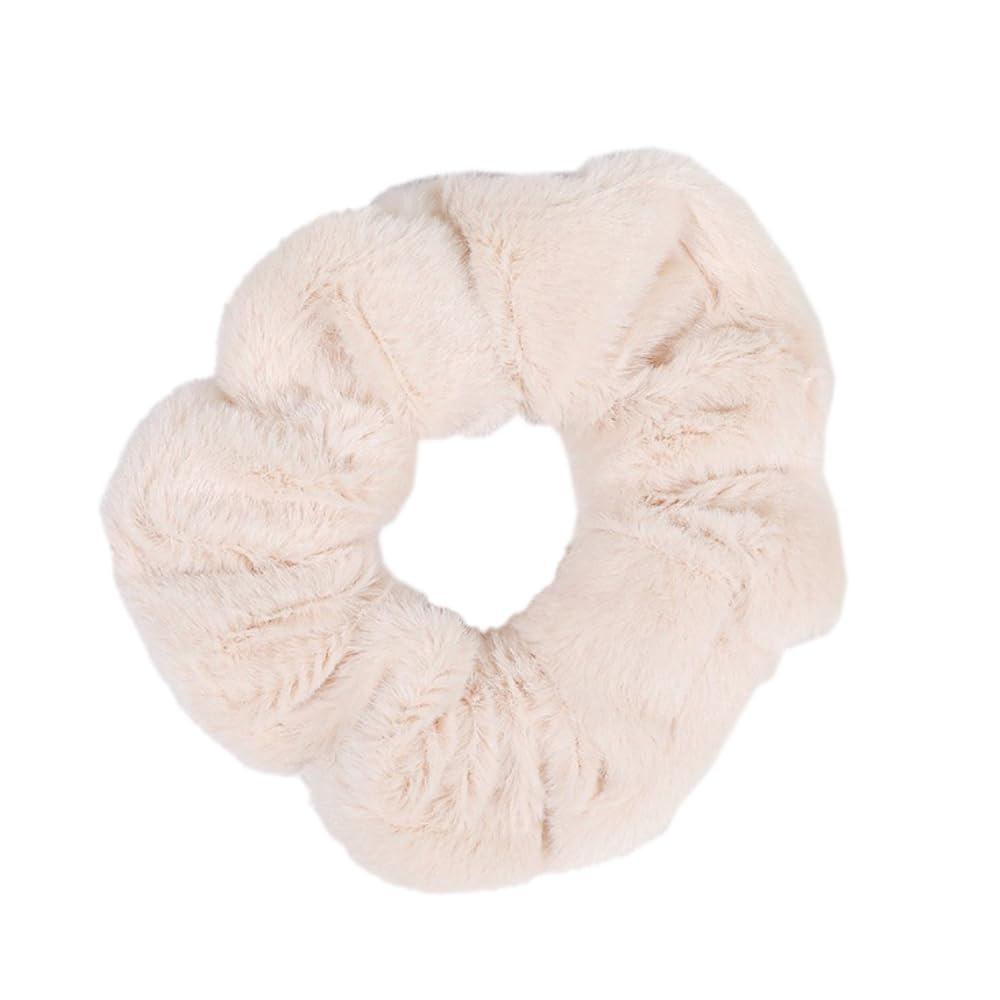 2 Dây Buộc Tóc Sang Trọng, Dây Buộc Tóc, 10cm, Dây Buộc Tóc Lông Tơ, Co Giãn, Dây Buộc Tóc Đuôi Ngựa