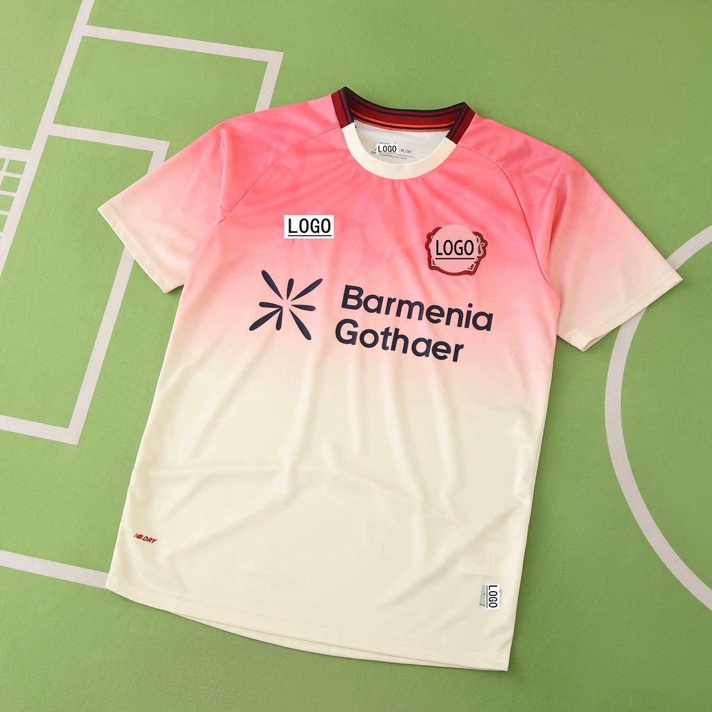 2526 Bayer Bayer 04 Leverkusen) Phiên bản quạt sân khách Áo thể thao thoáng khí