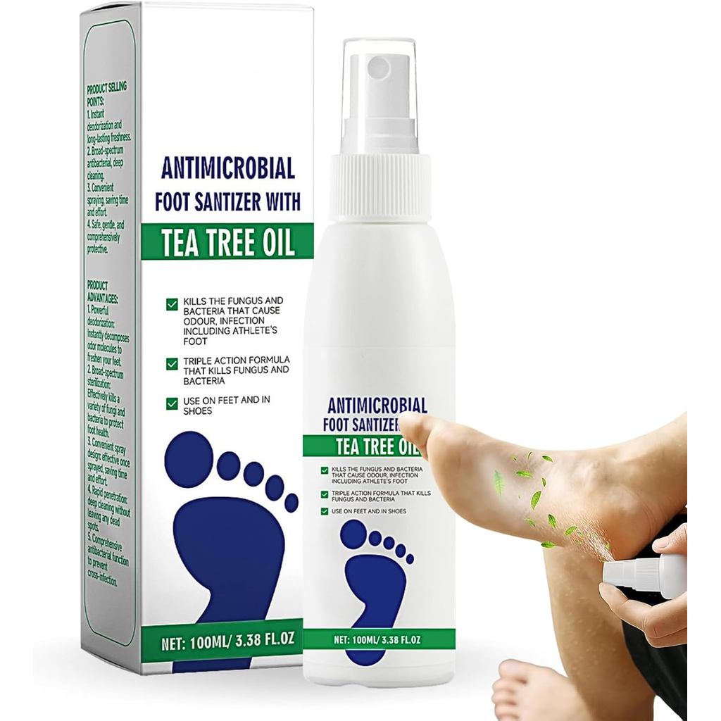 Foot Spray for Smelly Feet Treatment, foot Callus Removal Spray, foot Peel spray, Instant FootPeelin