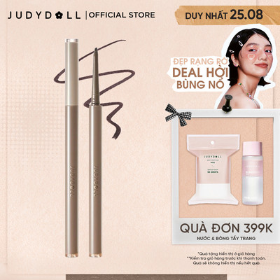 Bút Kẻ Mắt JUDYDOLL Slim Gel Eyeliner Siêu mướt Siêu mảnh Lâu trôi Không lem Chống nước Chì kẻ mí trong mềm mại 0,6g