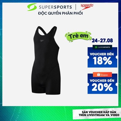 Đồ Bơi Một Mảnh Bé Gái Speedo Endurance+ - Đen - 8-0031090001 ADS07 LS300