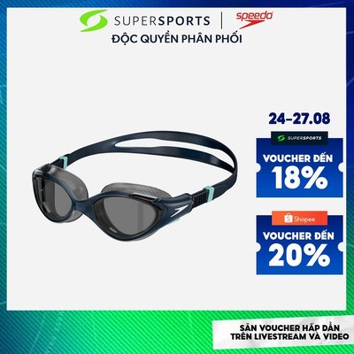 Kính Bơi Nữ Speedo Biofuse 2.0 - Xanh Navy - 8-00377616734 ADS03 LS100