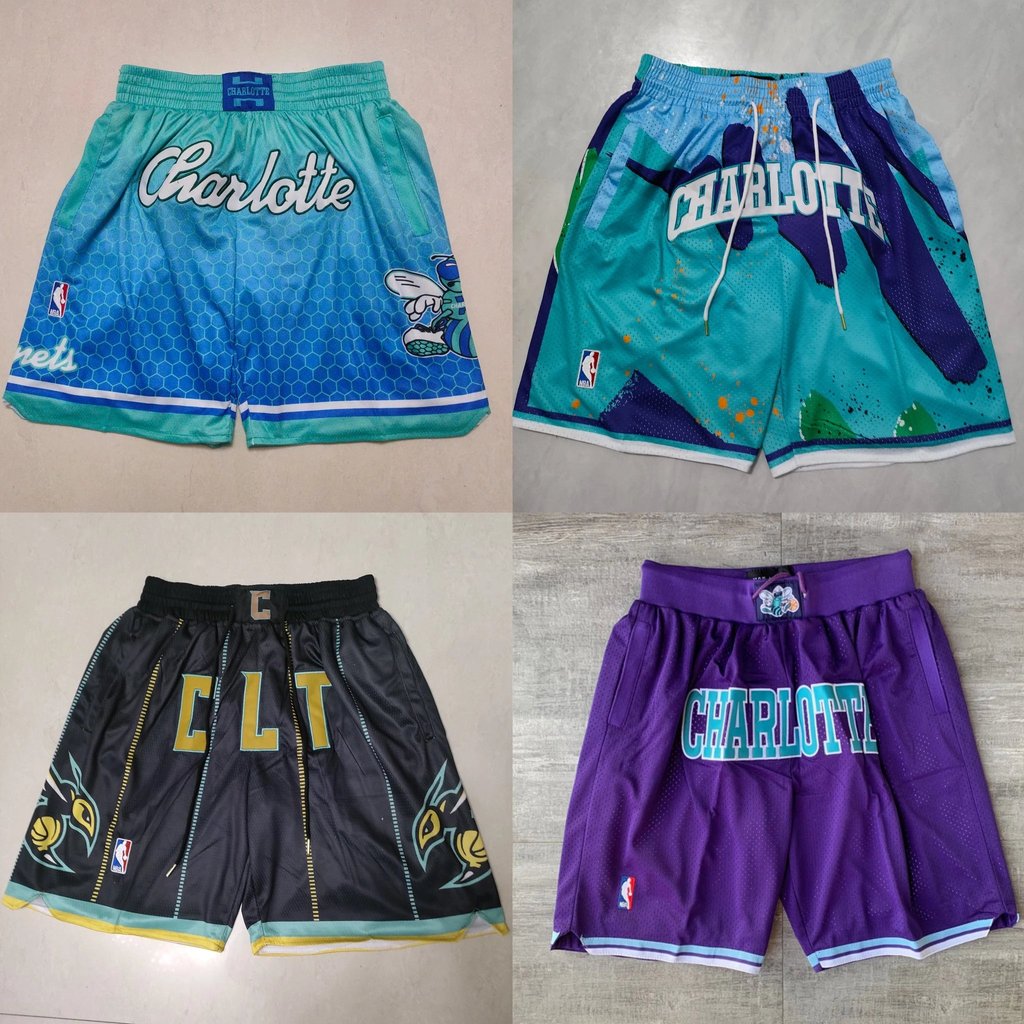 Quần bóng bốn túi thêu dày đặc NBA League Wasp Retro