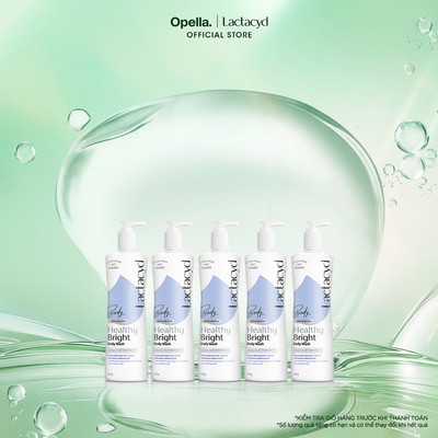Bộ 5 Sữa tắm Lactacyd Healthy Bright làm đều màu da, mang lại làn da sáng khỏe, rạng rỡ và tự tin