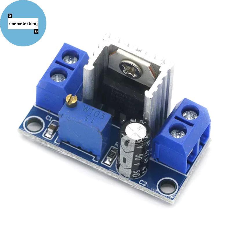 Onemetertomj LM317 DC-DC Bộ chuyển đổi bước xuống Bảng mạch Mô-đun Bộ điều chỉnh tuyến tính LM317 Bộ