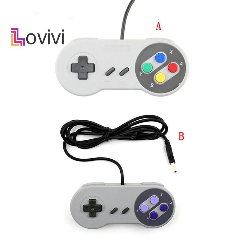 [Lovivi] USB Retro Siêu Điều Khiển Cho SF SNES PC Windows Phụ Kiện Trò Chơi MỚI