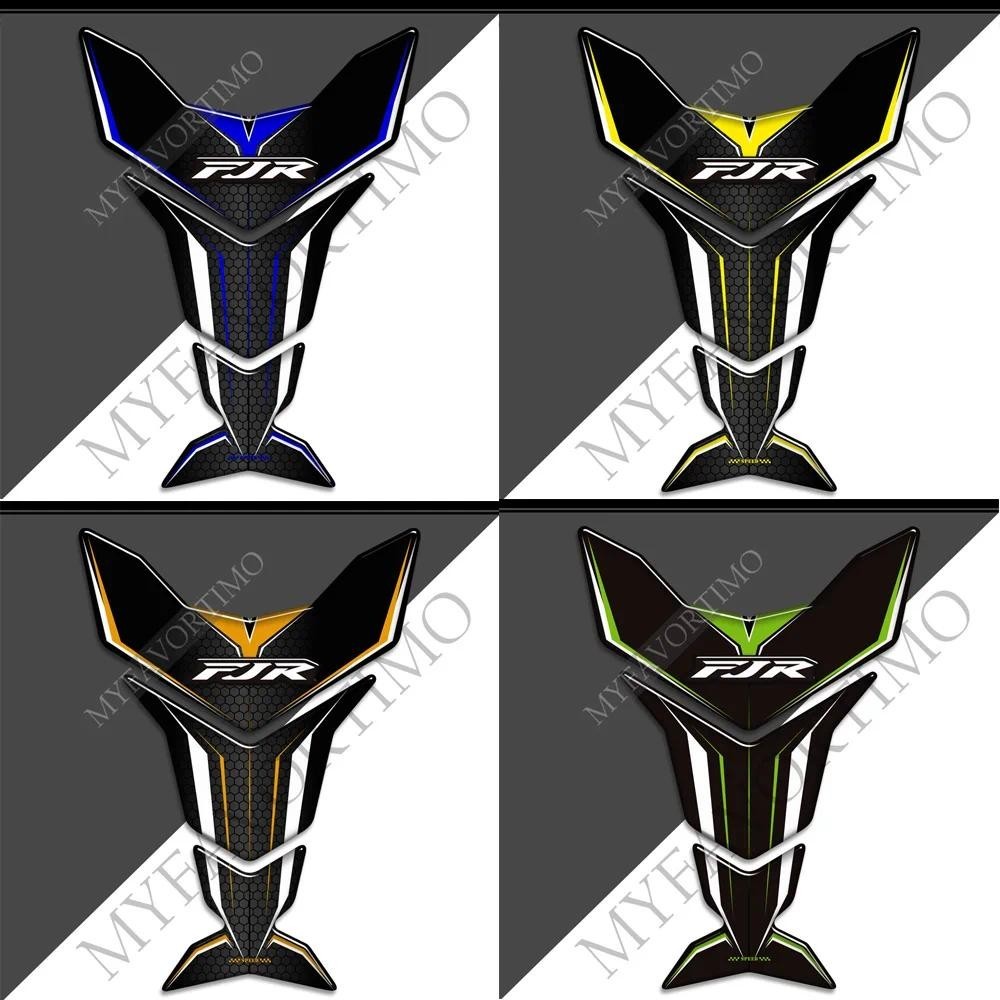Xe Máy Dán Xe Tăng Miếng Dán 3D Decal Nhiên Liệu Khí Chống Trượt Bảo Vệ Trang Trí Cho Yamaha FJR1300