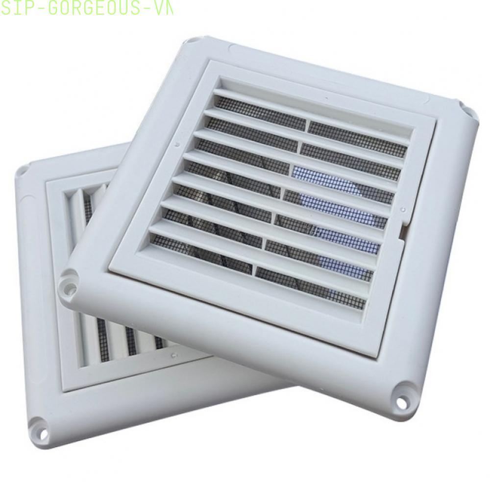 [FUXIN]Square Slanted Louver Vent Cover Rainproof Outdoor Wall Dryer  FOR exhaust  Pipe