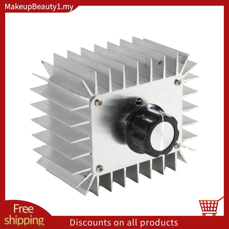 AC 220V 5000W SCR Bộ điều chỉnh điện áp Bộ điều khiển tốc độ động cơ Đèn làm mờ mờ Bộ điều chỉnh tốc