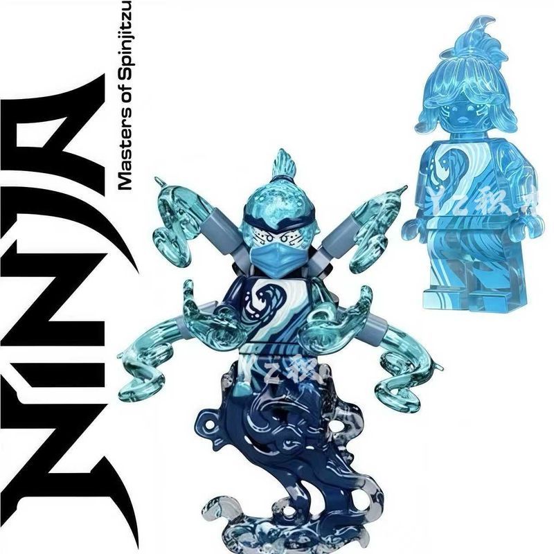 Phantom Ninja Series Water Element Master Ocean Outbreak Nia Combat Suit Tương thích với Đồ chơi khố