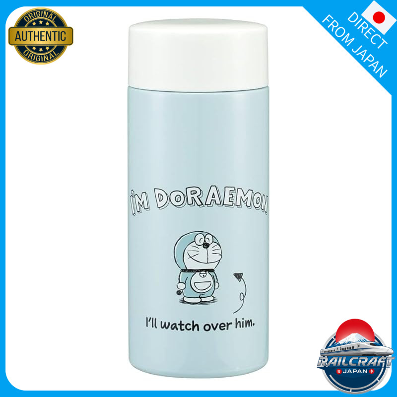 Skater I'm Doraemon Lightweight Stainless Steel Water Bottle