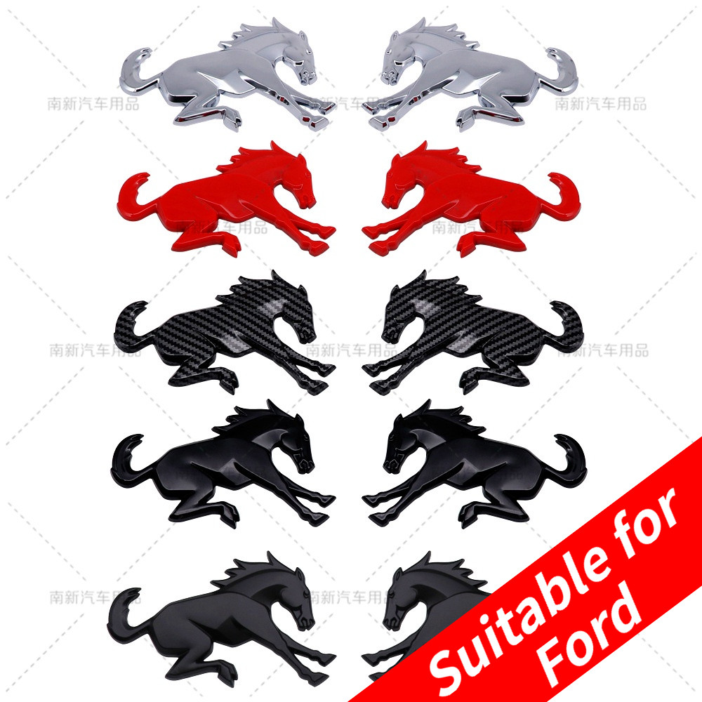 [Gói Một Cặp] Thích Hợp Cho Xe Ford Ford Lie Logo Logo Ghi Nhãn Sửa Đổi Ngoại Thất Nhãn Bronco Logo 