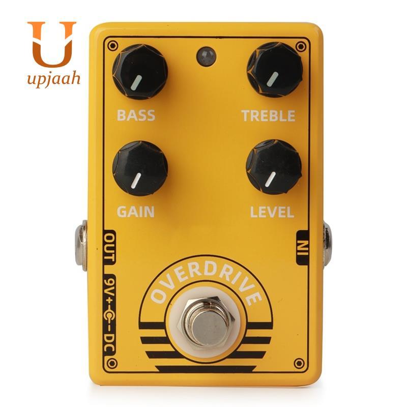 D-8 Overdrive Guitar Effect Pedal Điện Overdrive Hiệu ứng Cực kỳ đa năng True Bypass Pedal Phụ kiện 