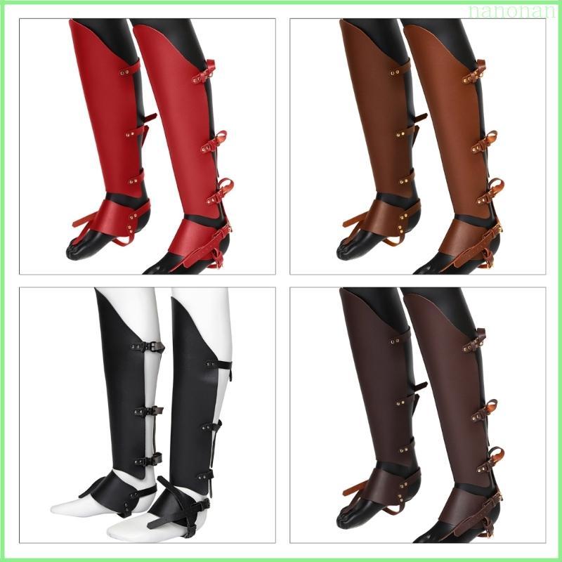 Nan Knight Warrior Boots Cover Renaissance Cosplay Phụ kiện Steampunk Giày Cover