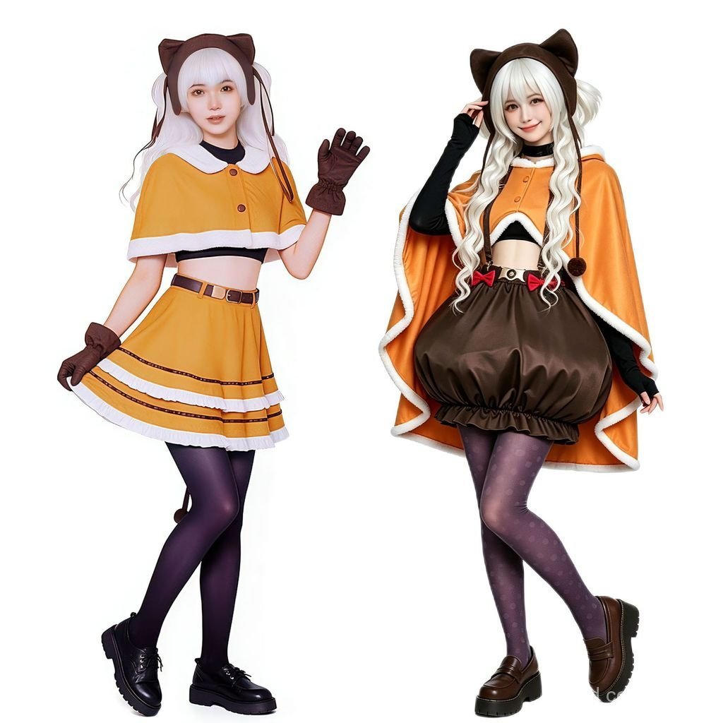Bộ trang phục cosplay cùng phong cách cô gái ma thuật Madoka Magica (✷ ❈) — Bộ phù thủy cosplay khăn