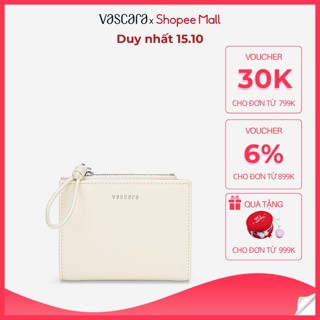 [Voucher 30K | 15.10] Vascara Ví Cầm Tay Nhấn Dây Quai Thắt Nút - WAL 0332