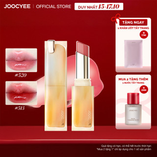 Son Bóng JOOCYEE Glazed Rouge Watery Lip Gloss Dưỡng ẩm Lâu Trôi Hiệu Ứng Thạch Thuỷ Tinh Căng Bóng Mọng Môi Che Phủ Rãnh Môi Màu Sắc Tự Nhiên 3.4g