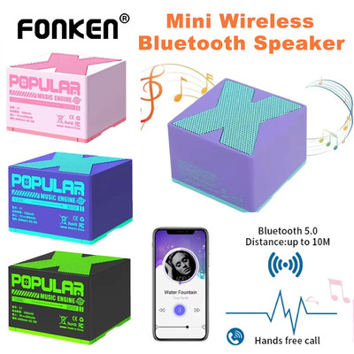Fonken X1 Loa Bluetooth Không Dây Di Động Âm Thanh Mini Loa Di Động HIFI Hộp Âm Thanh Ngoài Trời Máy Nghe Nhạc Cho Điện Thoại PC Laptop
