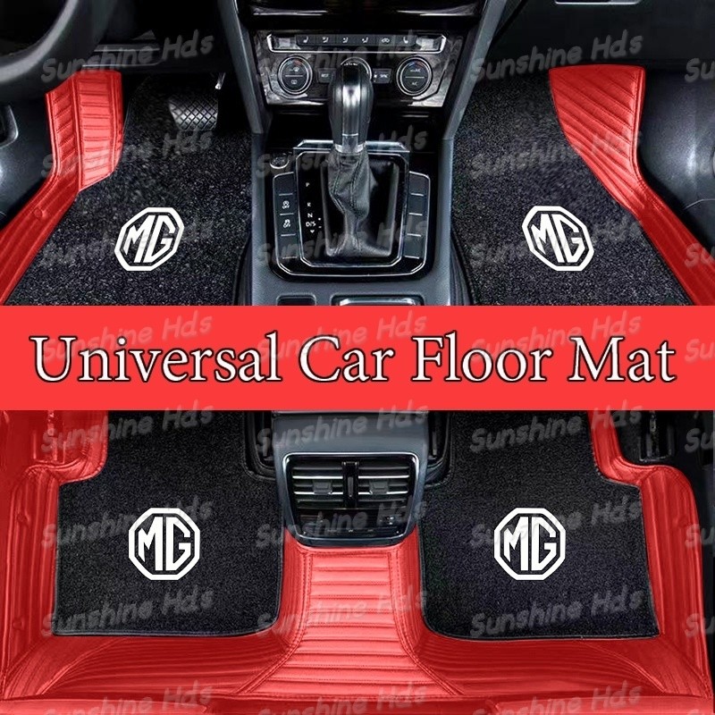 4 Thảm Flannel Thảm Lót Sàn Ô Tô Chống Trơn Trượt Cho MG MG 6 MG 5 MORRIS GARAGES HS ZS