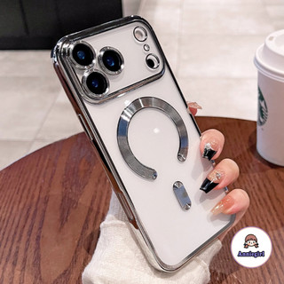 Bao Da Điện Thoại Nắp Lật Nam Châm Kiêm Sạc Không Dây Cho iphone 11 17 16 15 14 pro max 12 13 ProMax 16plus Ốp