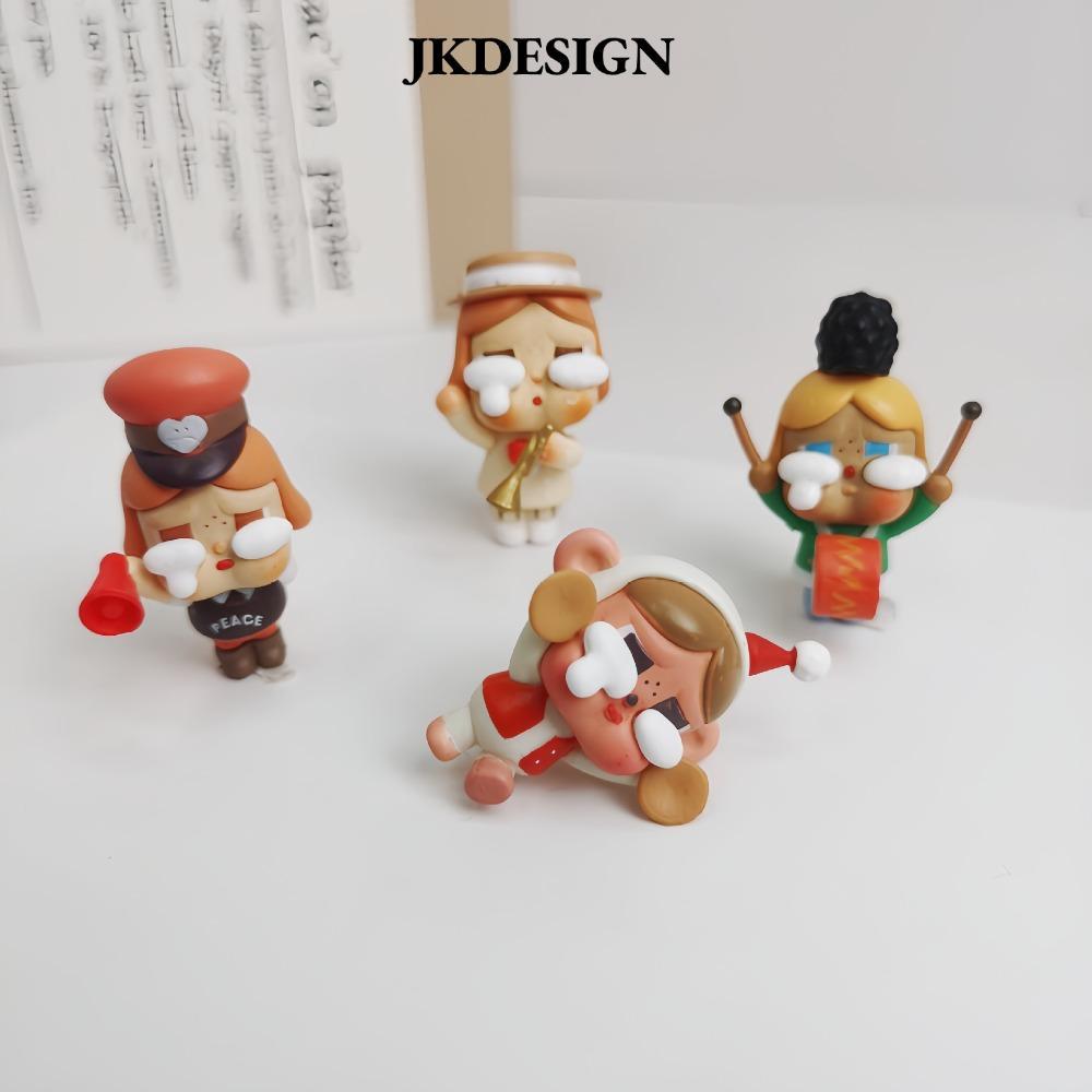 JKDESIGN Đồ trang trí Mini, POP MART Popbean Crybaby Box, Phim hoạt hình Crying Parade Series Crying
