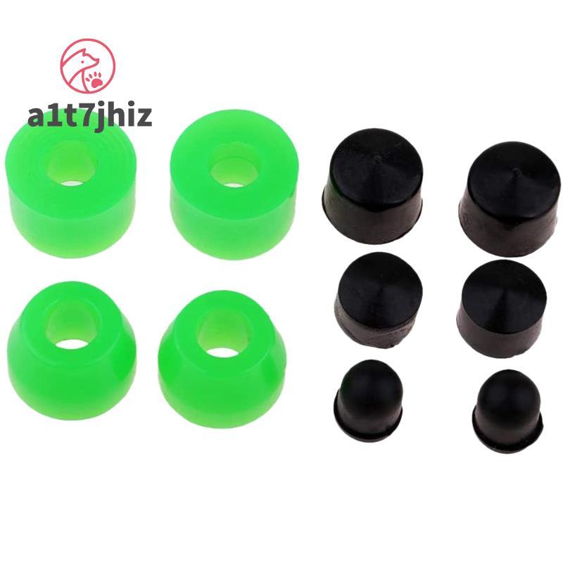 10 Chiếc Longboard Ván Trượt Ống Lót Hình nón Xi Lanh Bushing Trục Ly Bộ Phụ Kiện Cho Xe Tải Longboa