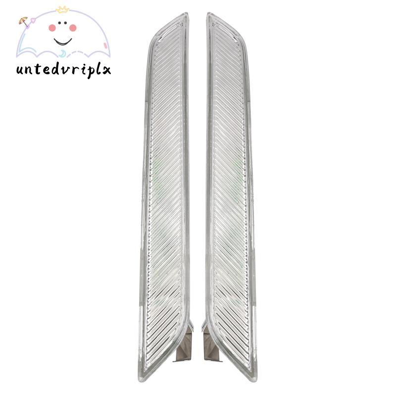 2 Chiếc Euro Trong Suốt Ống Kính Cản Trước Bên Đánh Dấu Đèn Phản Quang Cho E71 X6 E70 X5M 2008-2014 